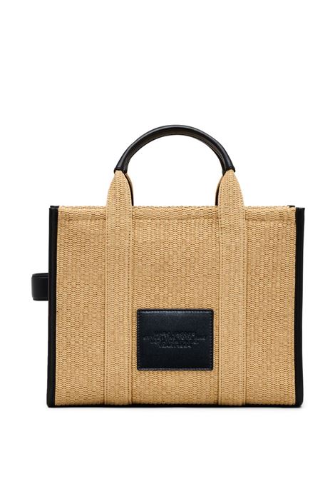 Borsa the medium tote in beige e nero - MARC JACOBS donna MARC JACOBS | 2S4HTT057H03255